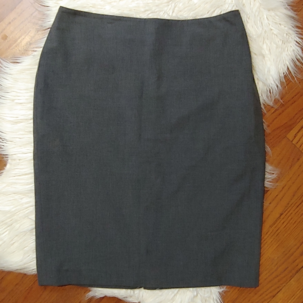 Michael Michael Kors Gray Pencil Skirt
